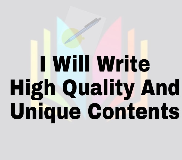 I will provide you with unique articles on any topic for your site or blog