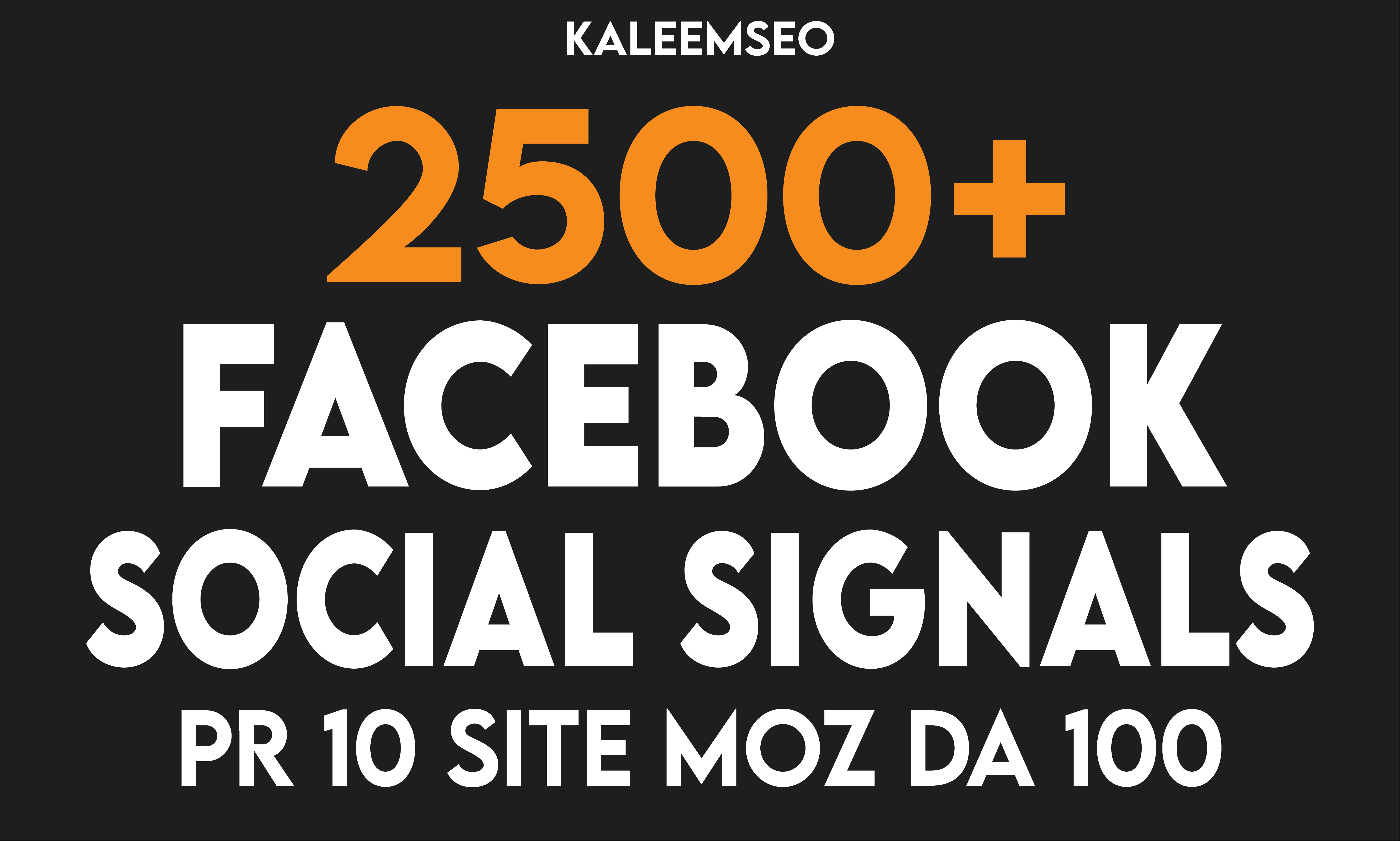 900 Social Signals From Facebook+ Pinterest and High PR Sites Order Now
