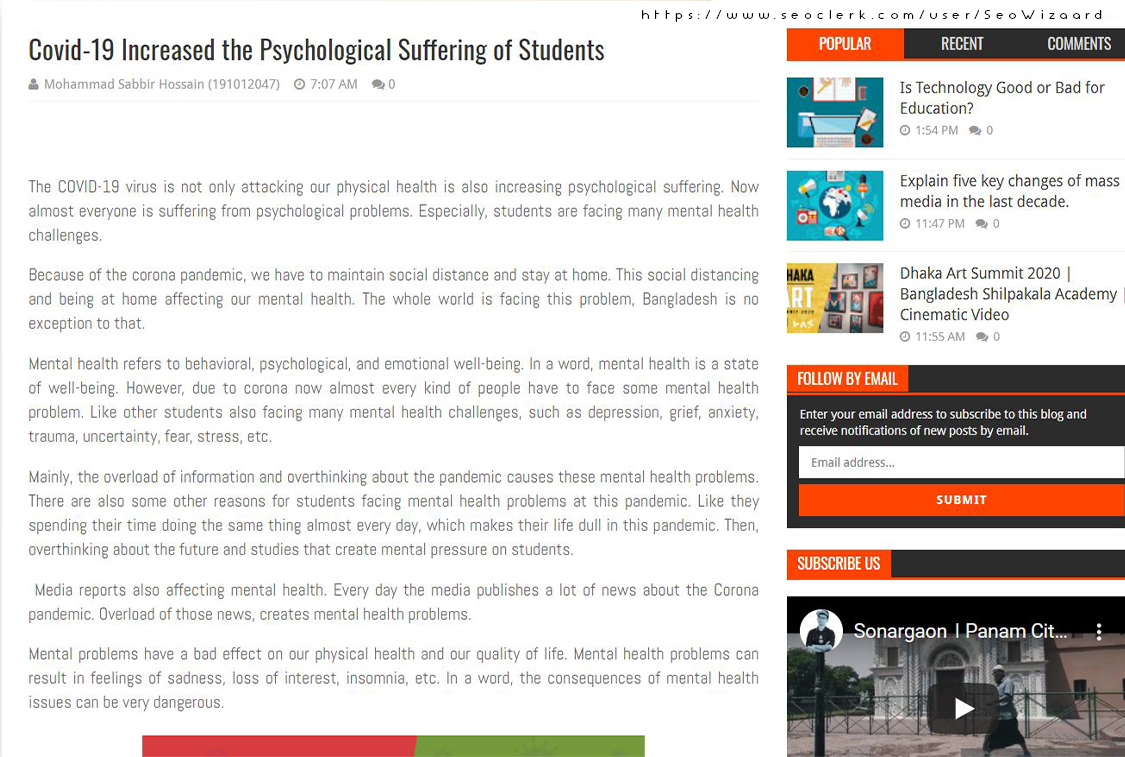 I will write a perfect blog post