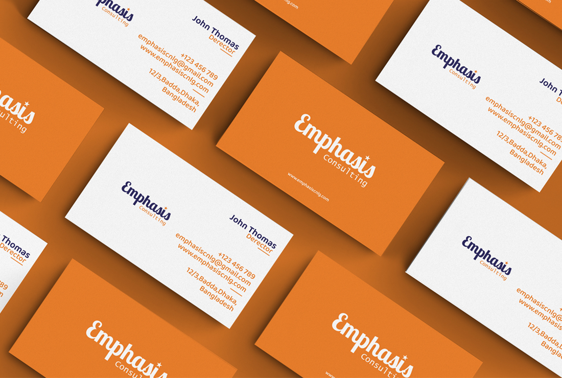 We will create two side modern unique luxurious business card for you