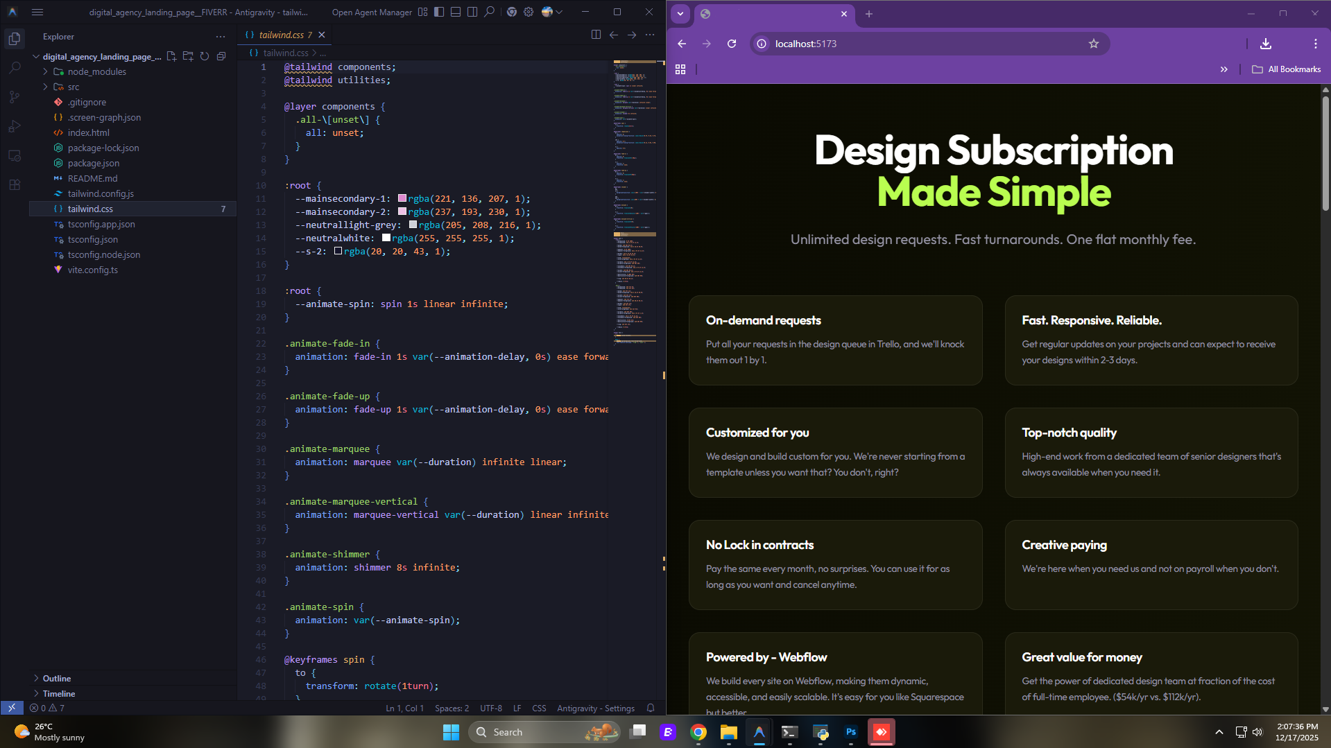 I will convert Figma to React Nextjs or HTML Tailwind CSS pixel perfect