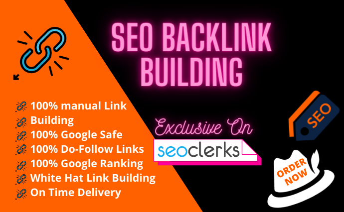 I will do high quality 50 (Do-follow) SEO backlinks building