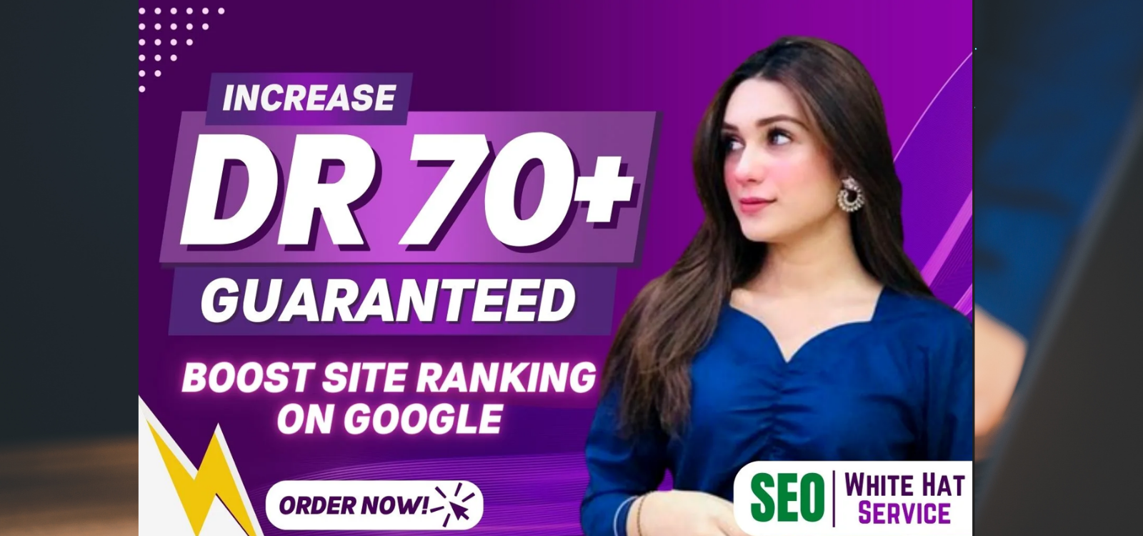 Increase domain rating DR 30-70 using high authority SEO backlinks