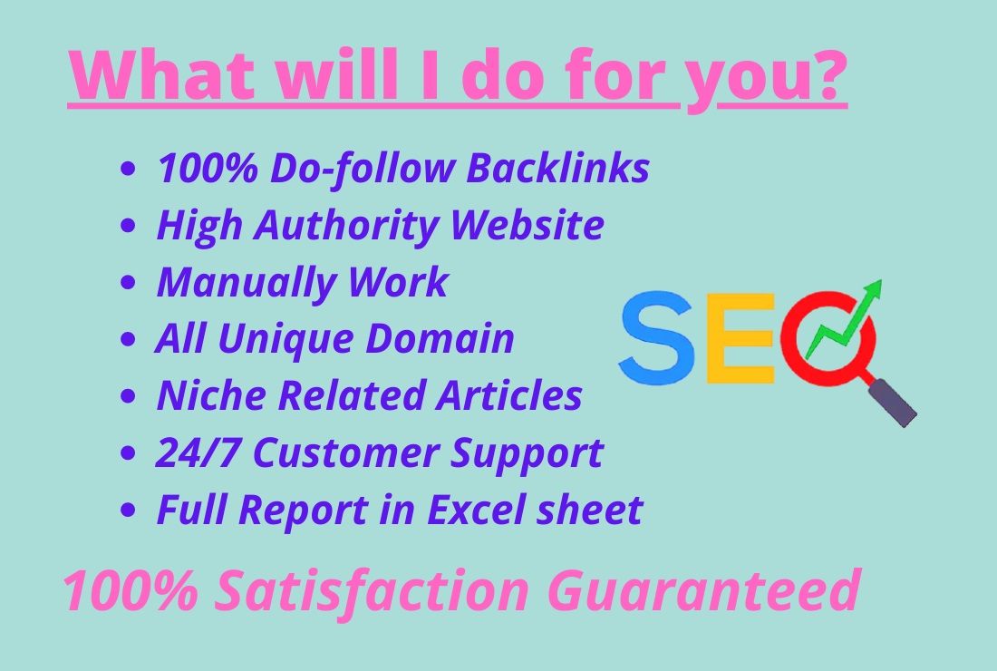 Manually 50 high DA & PA do-follow profile creation backlinks