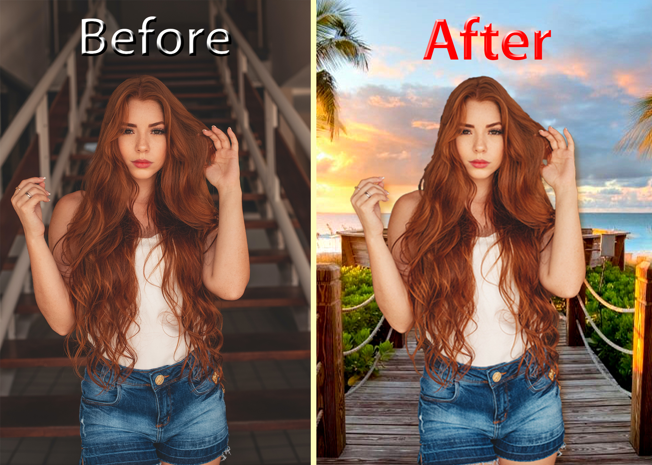 I will do any editing and retouching