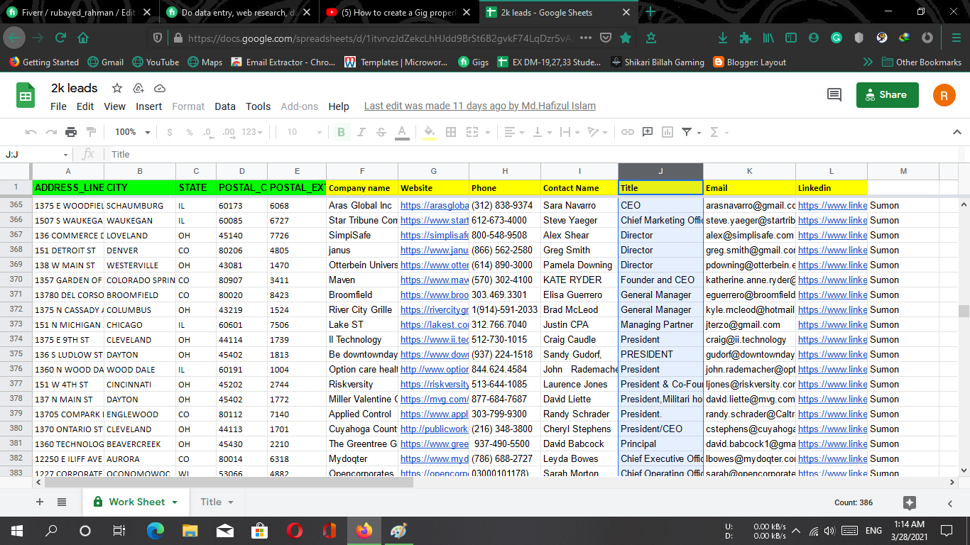 Do B2b Linkedin Lead Generation for your Business.