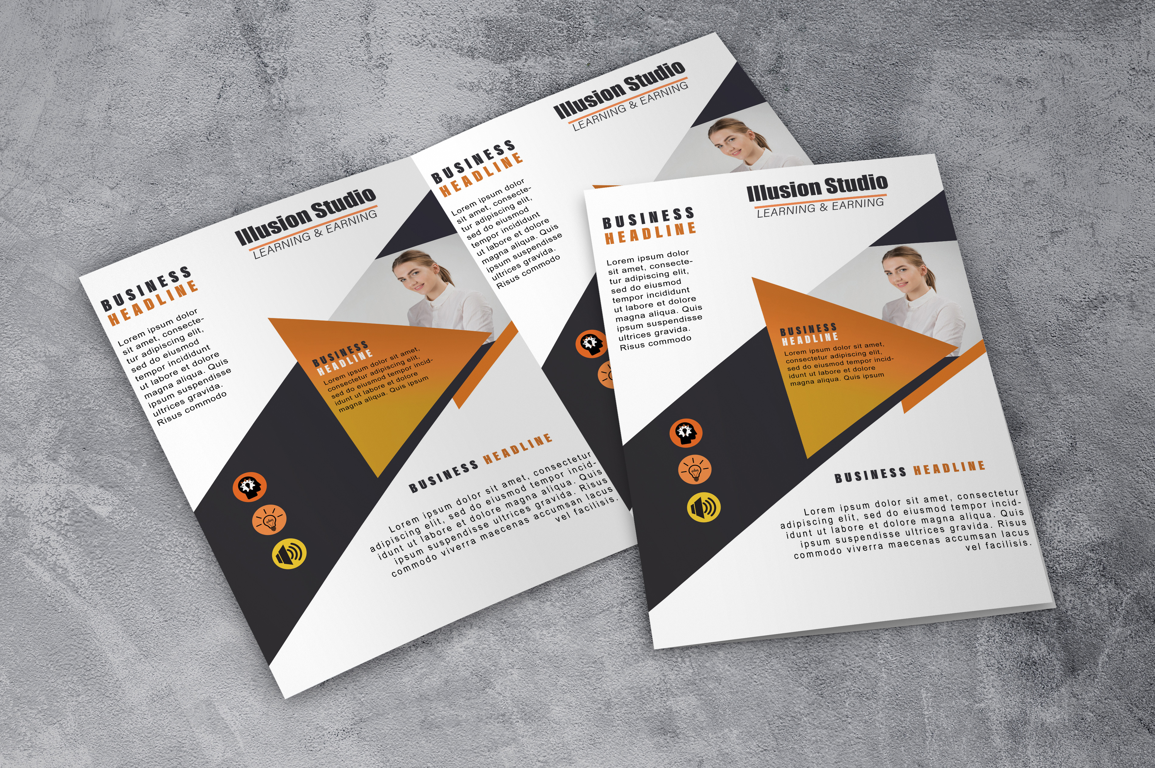 I will Do attractive business flyer