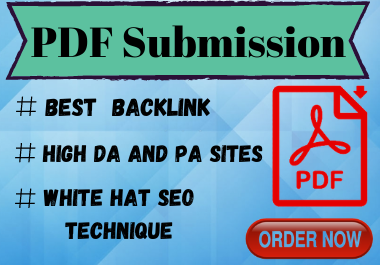 PDF Submission to 25 Best High Authority Document Sharing Sites( High DA and PA sites)