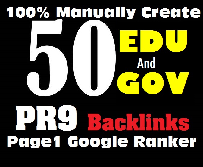 Provide 20 USA EDU GOV+30 Pr9 Powerful High Da Authority Dofollow Backlinks Seo Link Building 