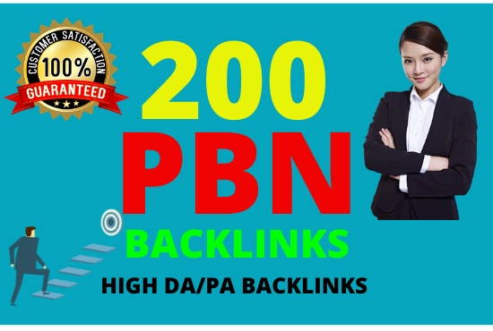 Create 200 High PA DA HomePage PBN Backlinks