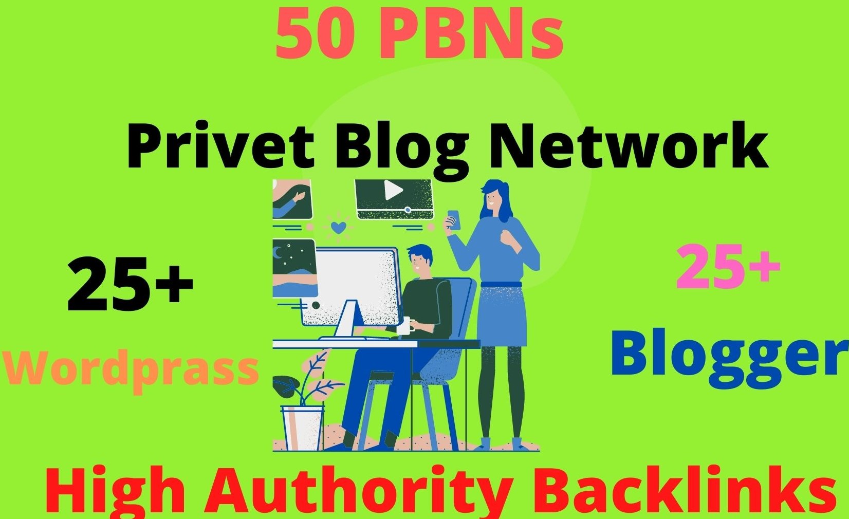 I will physically do 15 High PA DA TF CF Homepage PBN Backlinks