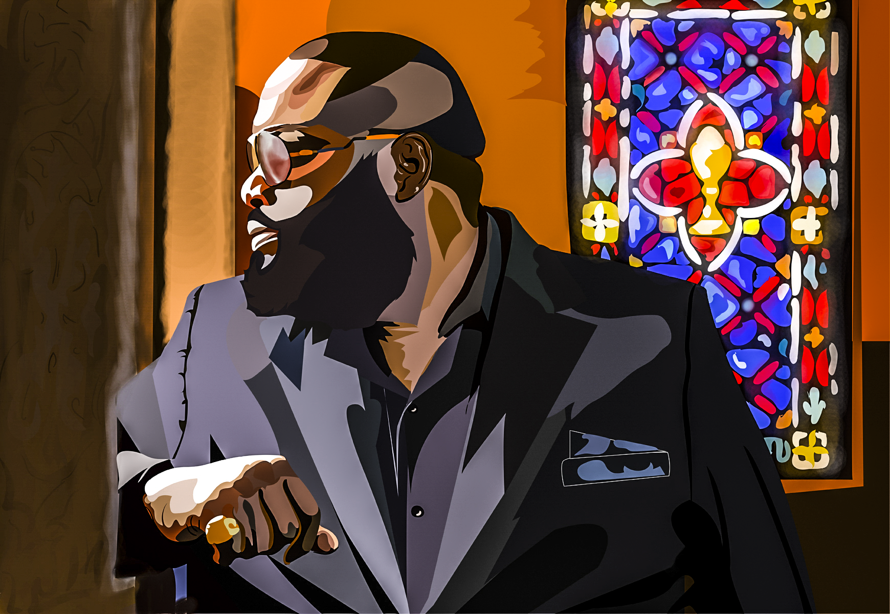 I will draw vector portrait in 24 hours