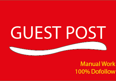 I Will Publish 5 Guest Posts seo backlink with Dofoll...
