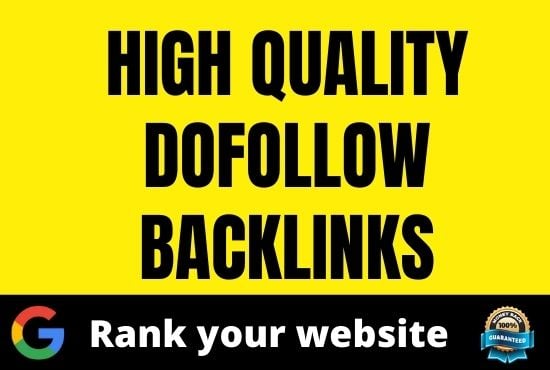 build permanent 50 SEO dofollow high quality profile backlink 