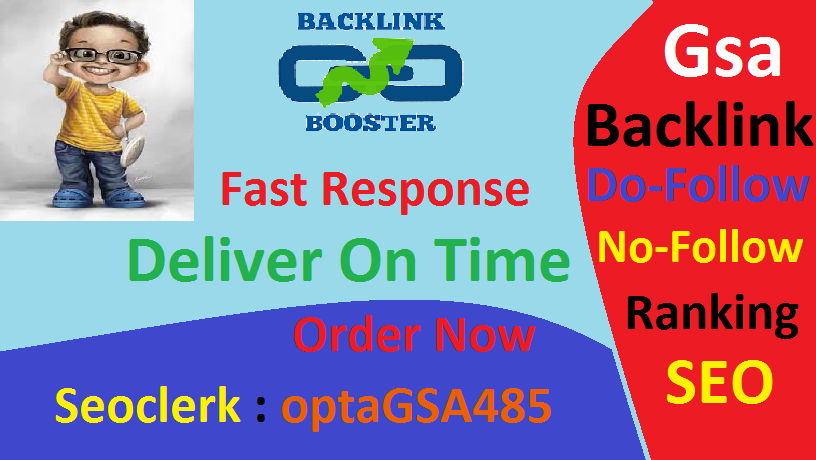 Quickly 200,000 Gsa Dofollow Ser SEO Backlink traffic for Boosting Ranking in Google 