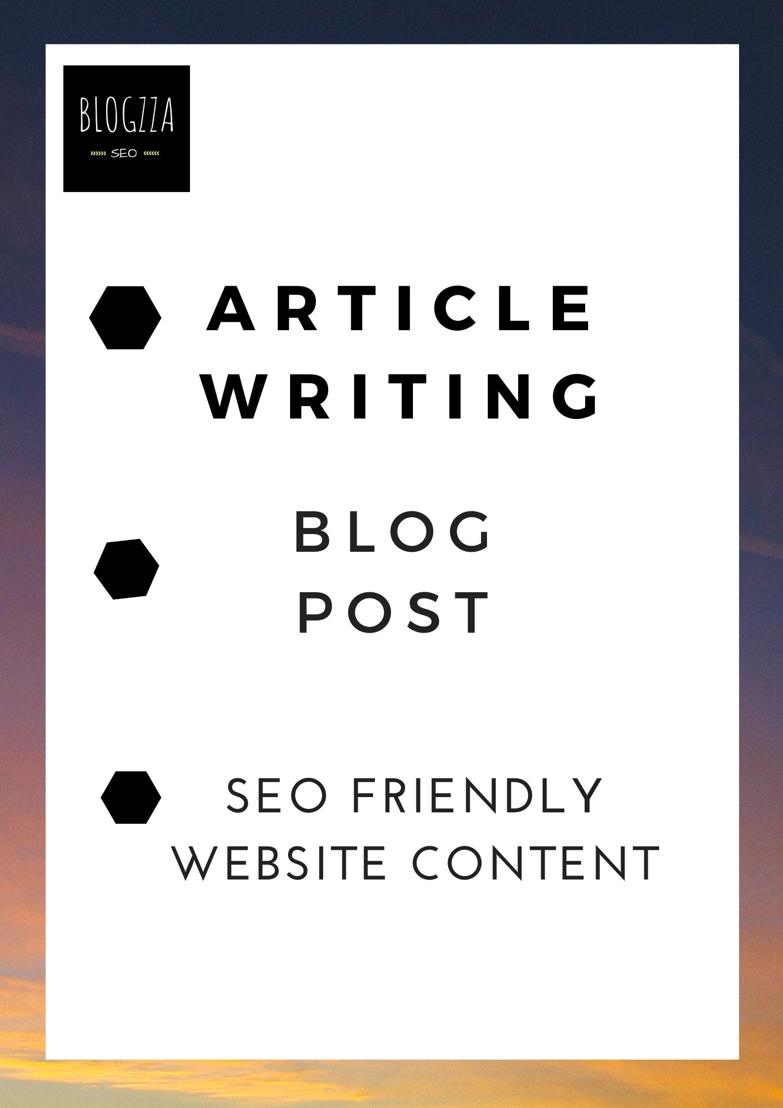 I will write a SEO friendly article or blog in 24 hou...