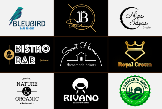 I will design logo with free revisions