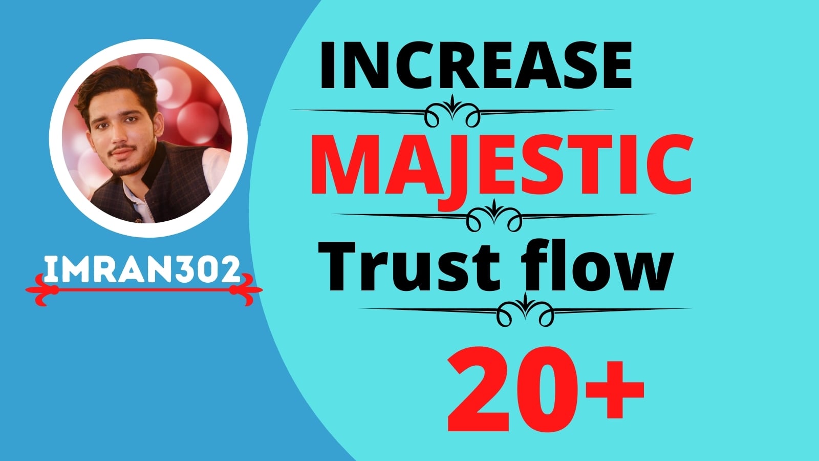 I will help increase trust flow, majestic tf 20 plus guaranteed 
