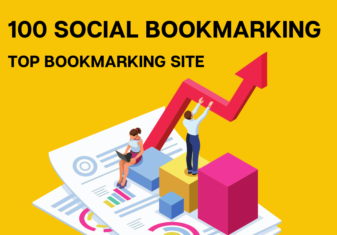 100 social bookmarking High Quality backlinks & improve your website ranking