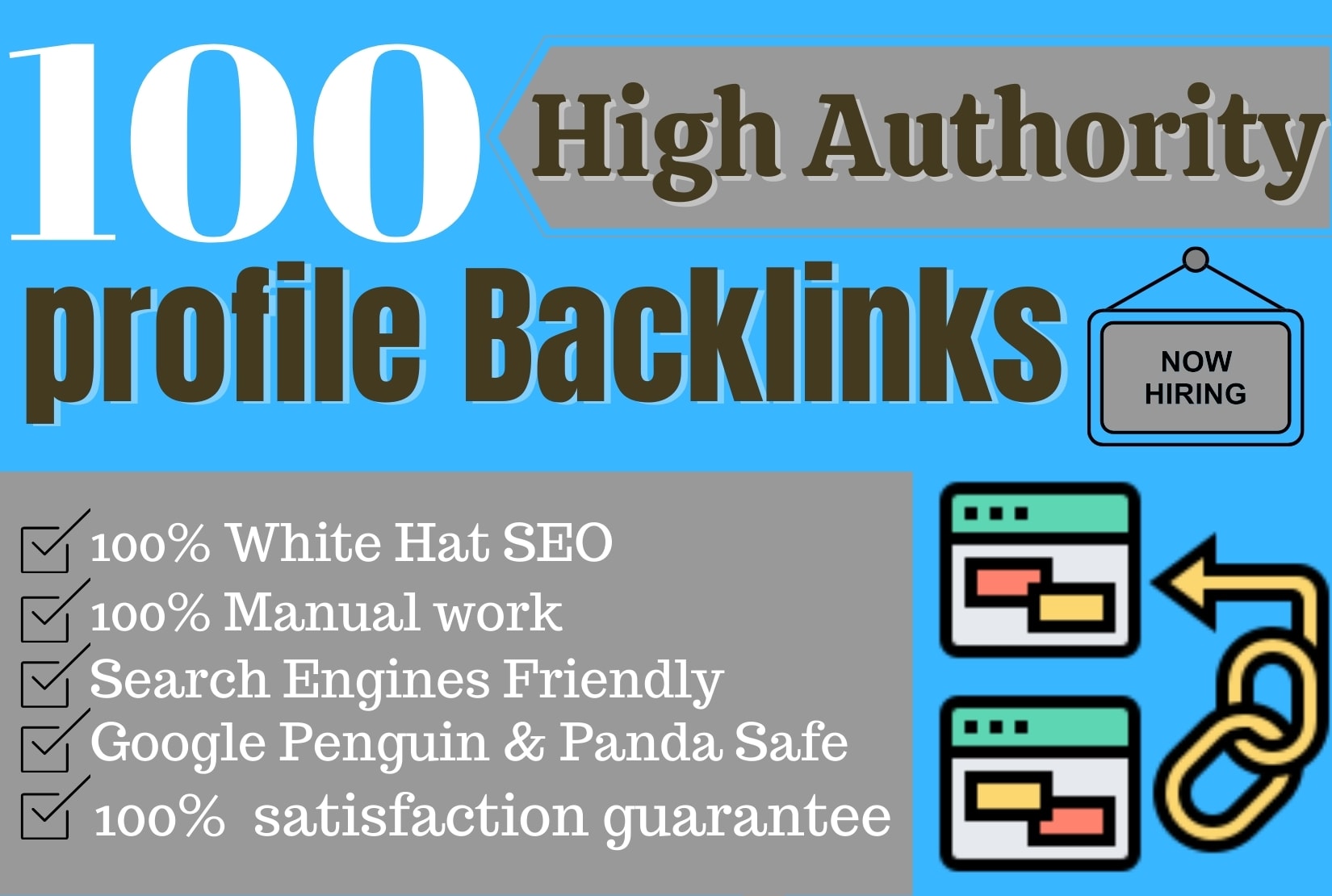 I will create 100 dofollow profile backlink DA up to 80 plus