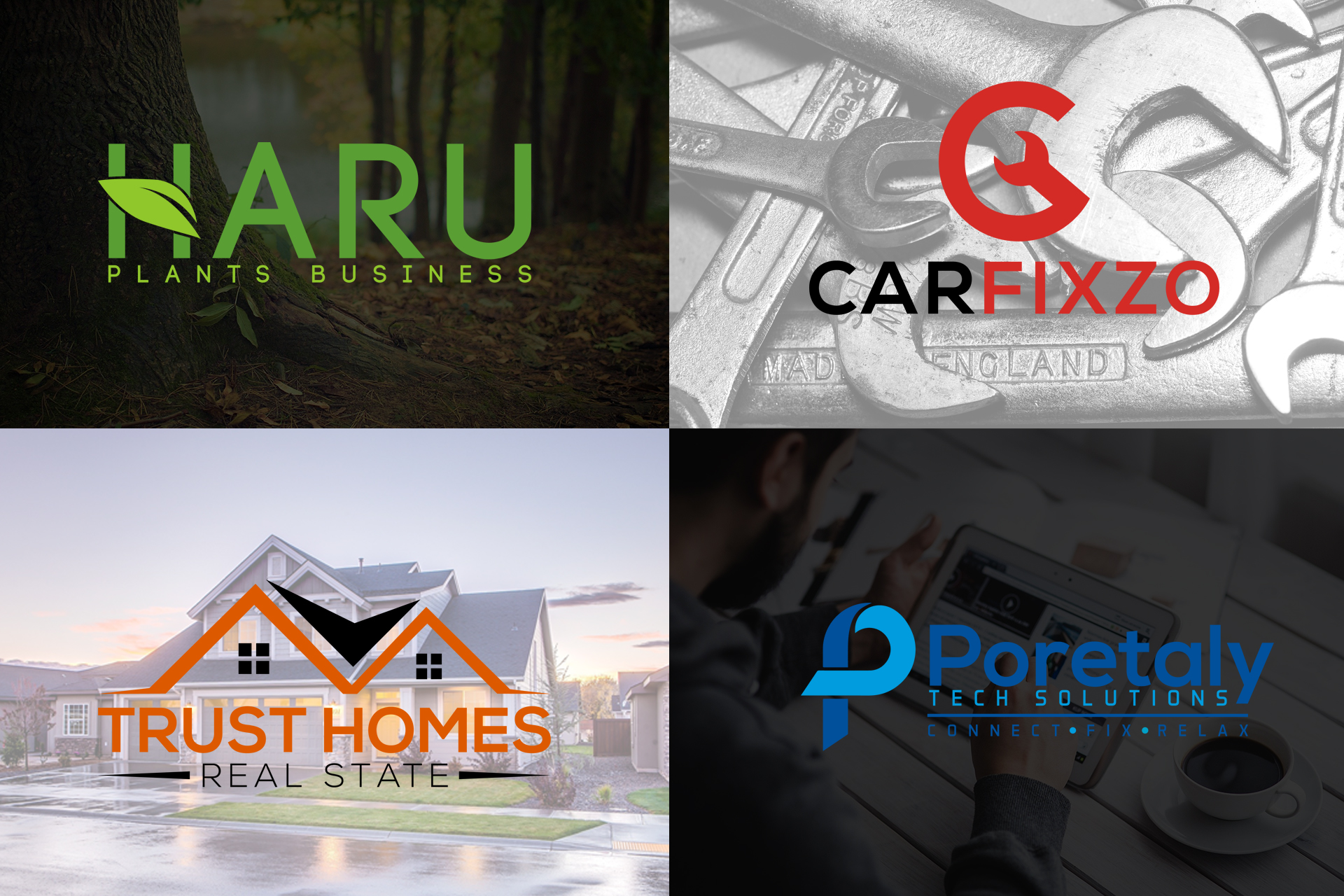 I will design unique business logo design and branding