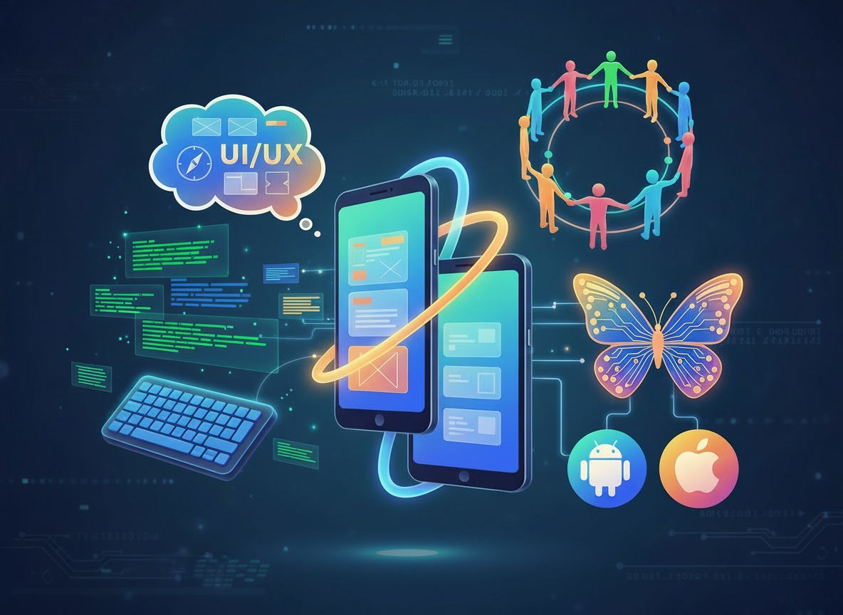 Professional Mobile App developer with Flutter, Reac...