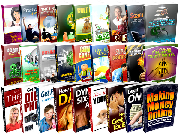 300000+ e-Books & PLR Collection With Master Resell Rights | PDF Format | 14GB