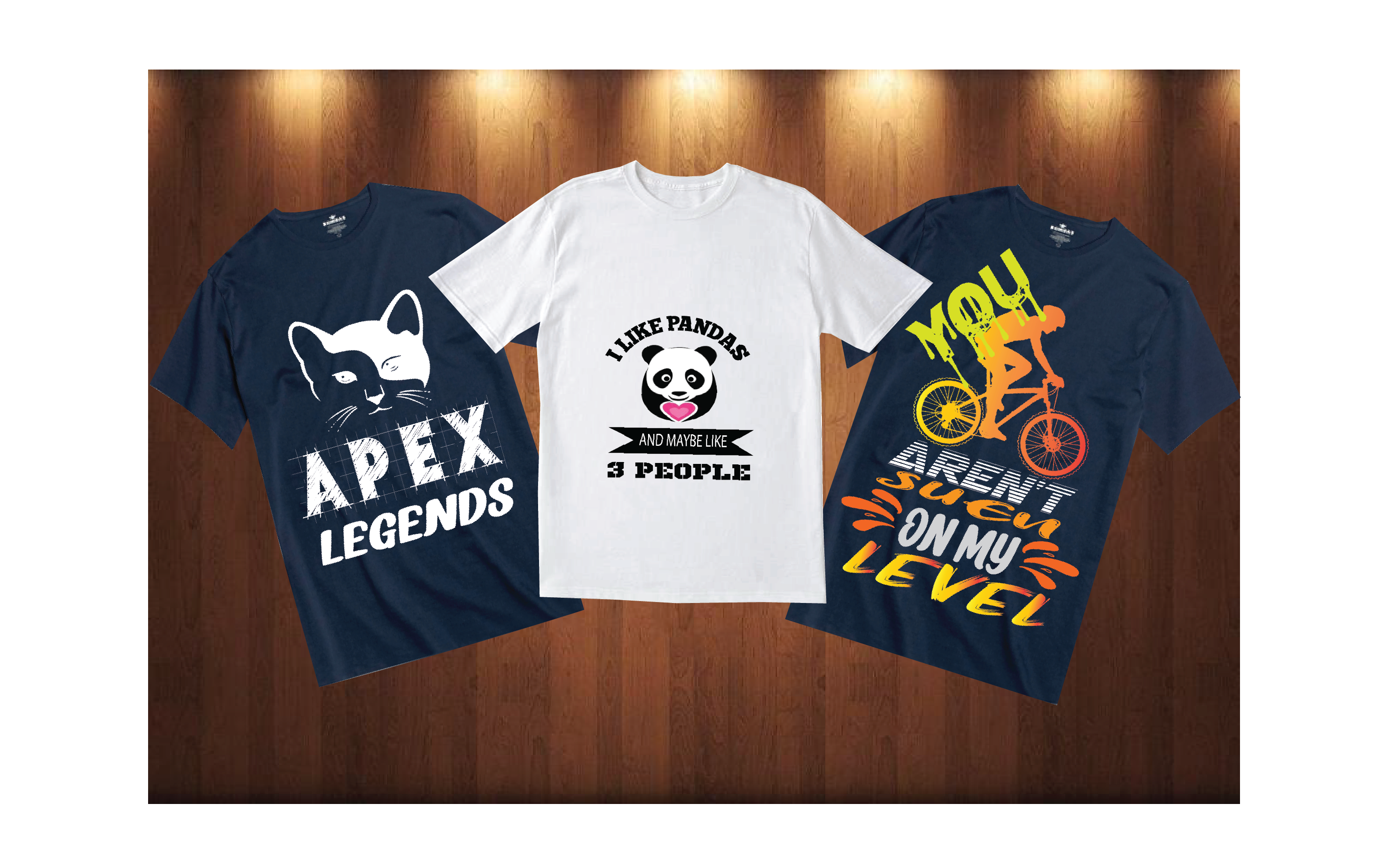 I will do unique designs for your t shirt brand within 12 hours