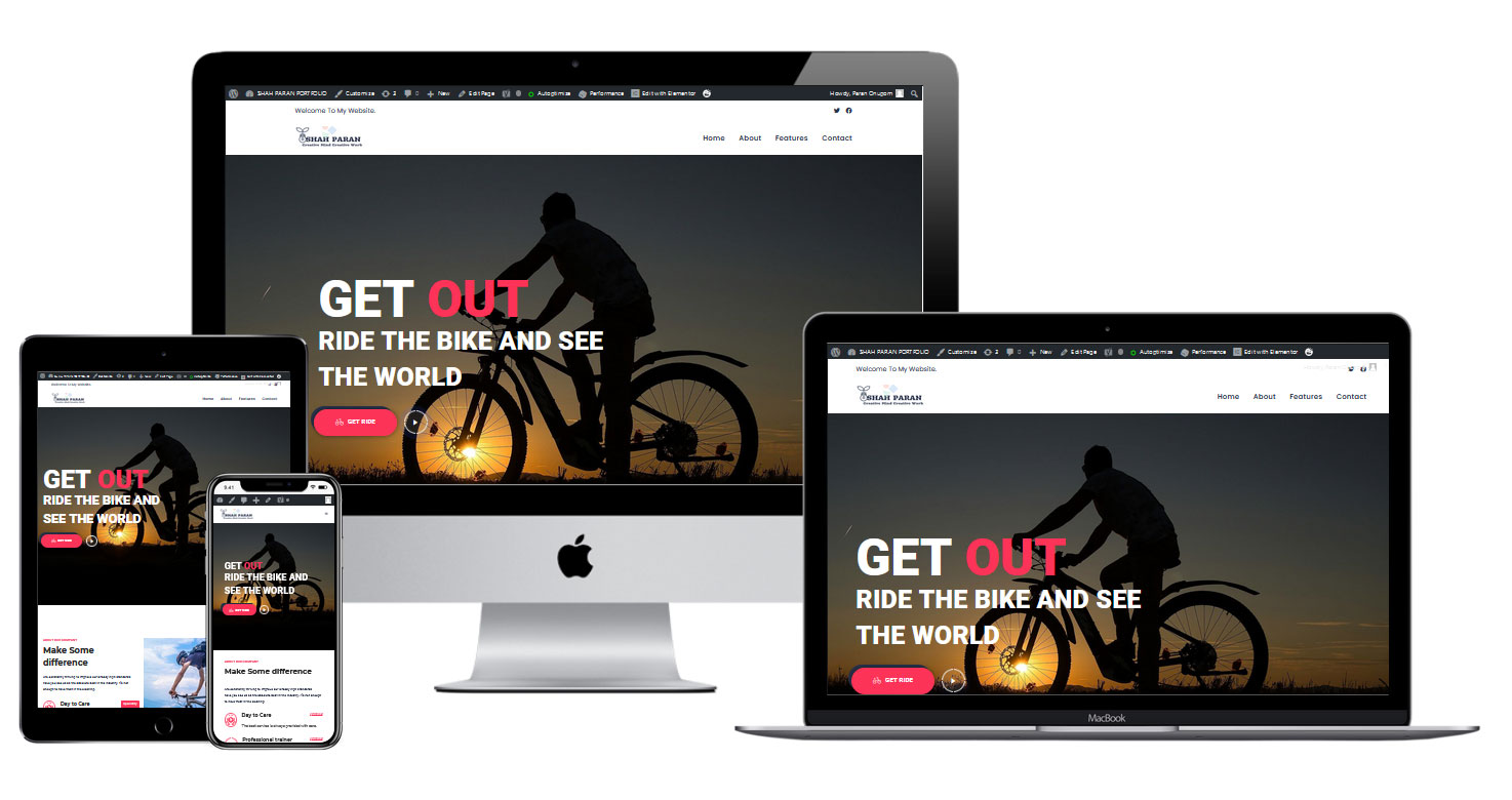 I will create responsive wordpress website, wordpress design or WordPress landing page.