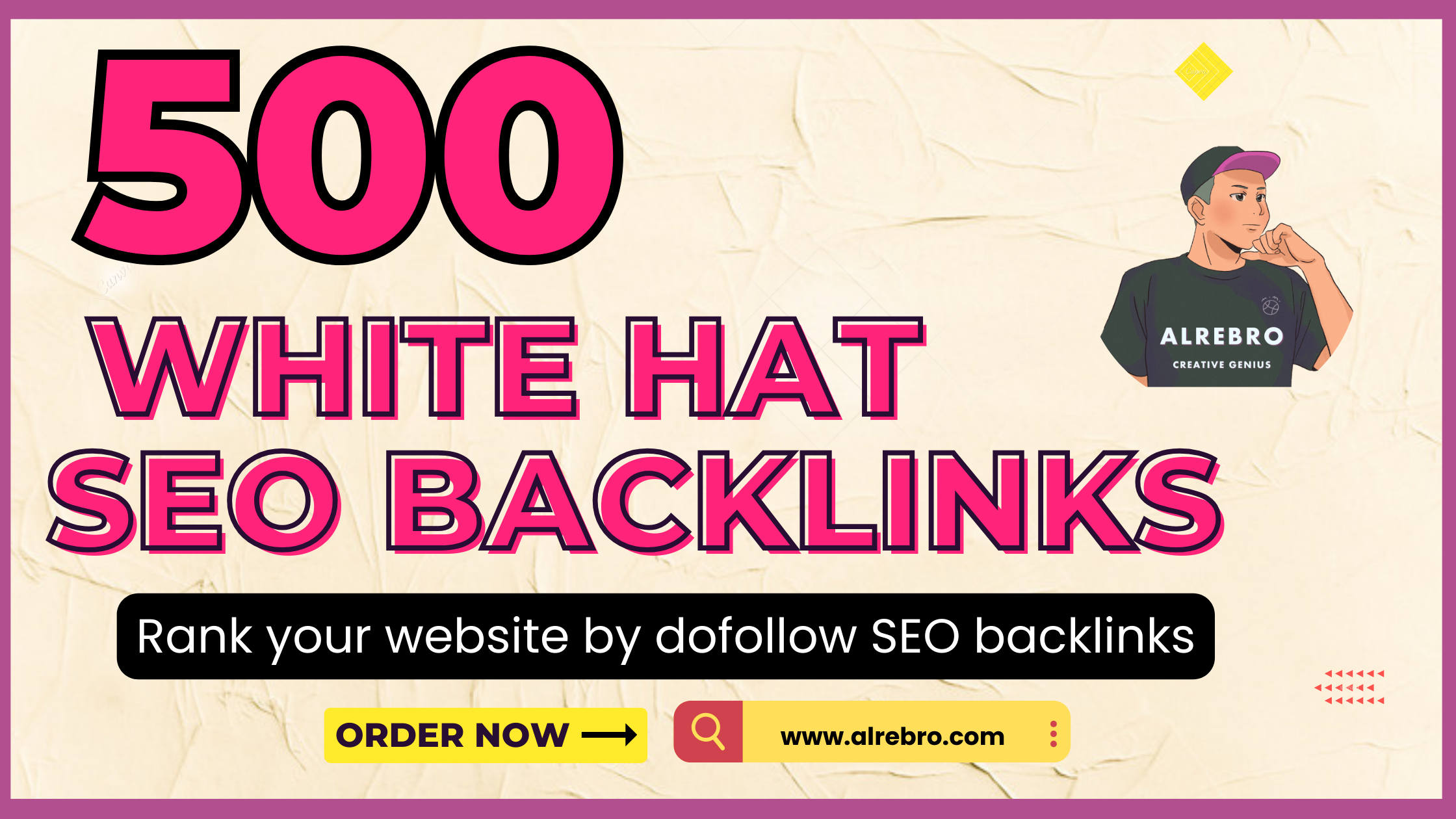 Rank your website by dofollow SEO backlinks, 500 WHITE HAT SEO BACKLINKS