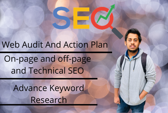 I will provide expert seo service with audit report a...