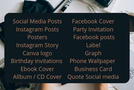 I will design 20 canva social media posts 
