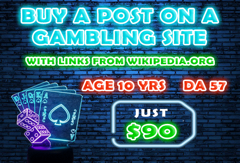 Gambling DA 50+ PBN Post with WIKIPEDIA LINKS JUDI BO...