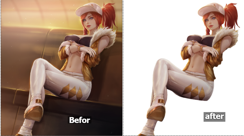 I will remove your photo background, crop image