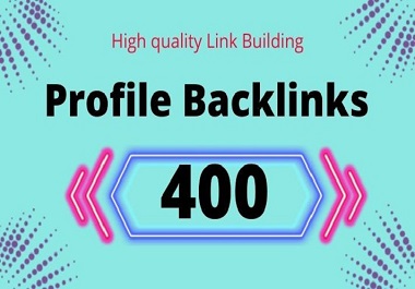 I will create 200 popular profile backlinks on high DA websites.