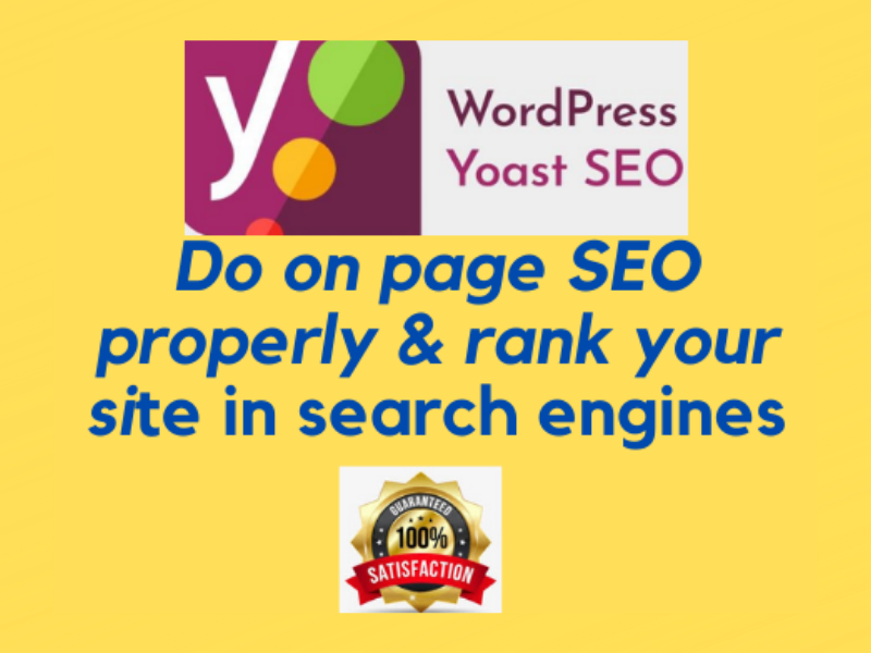 I will provide WordPress Yoast SEO service