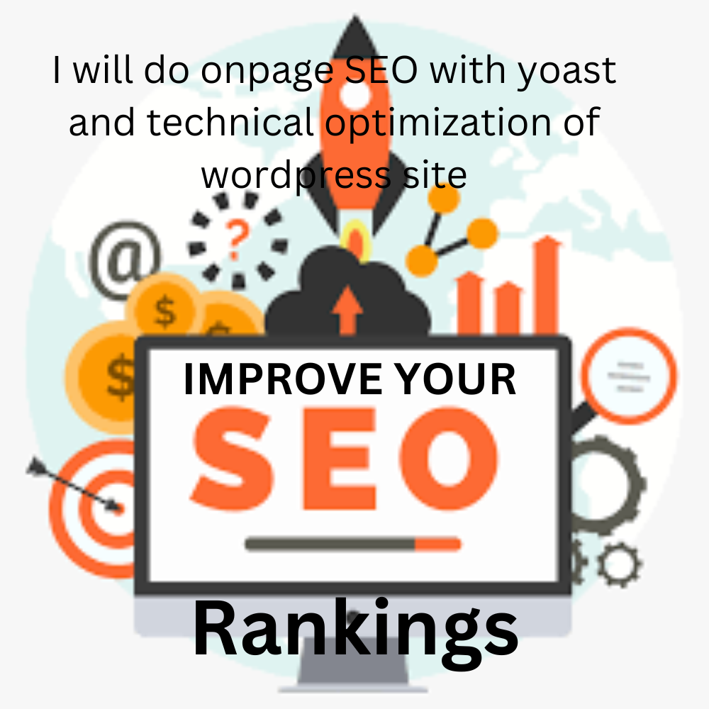 I will do on-page SEO with yoast and technical optimization of wordpress site