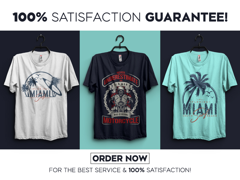 I will create custom t-shirt design within 12 hr