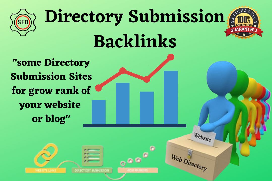 Create High quality directory submission SEO backlinks manually create