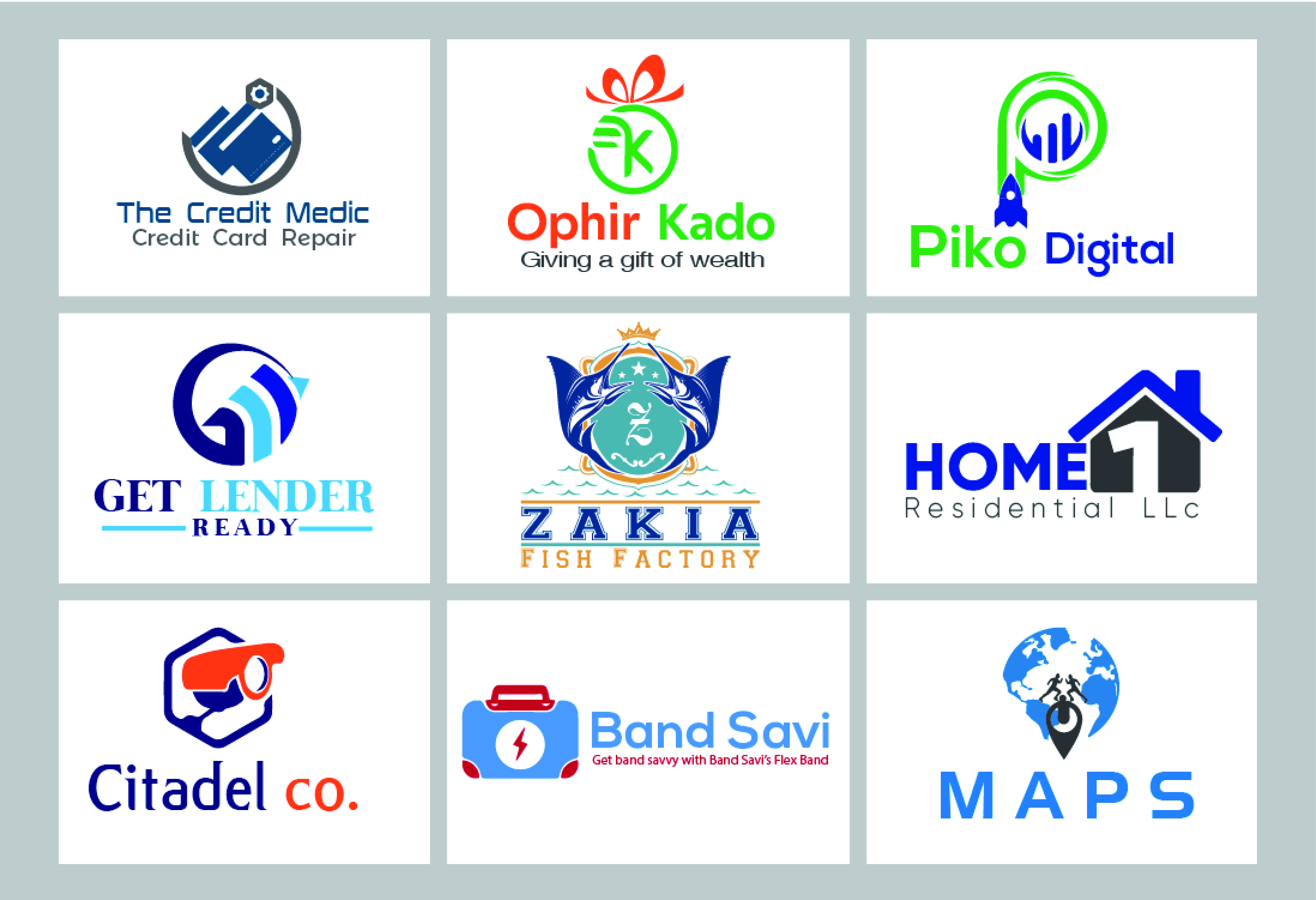 I will design the modern minimalist business logo