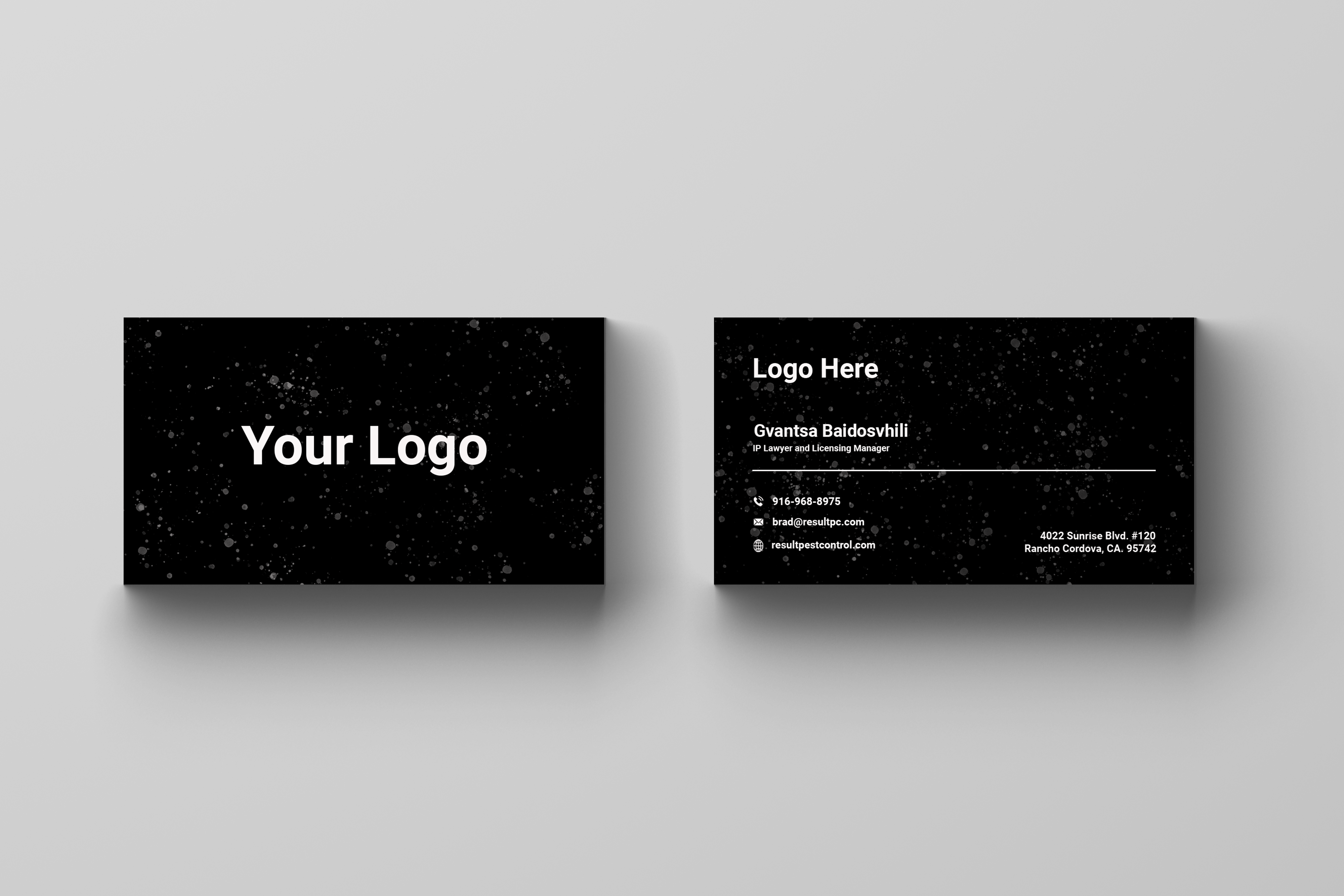 I will do business card 2 image