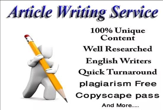 1000 Words Article Writing, SEO Writing, Blog Writi...