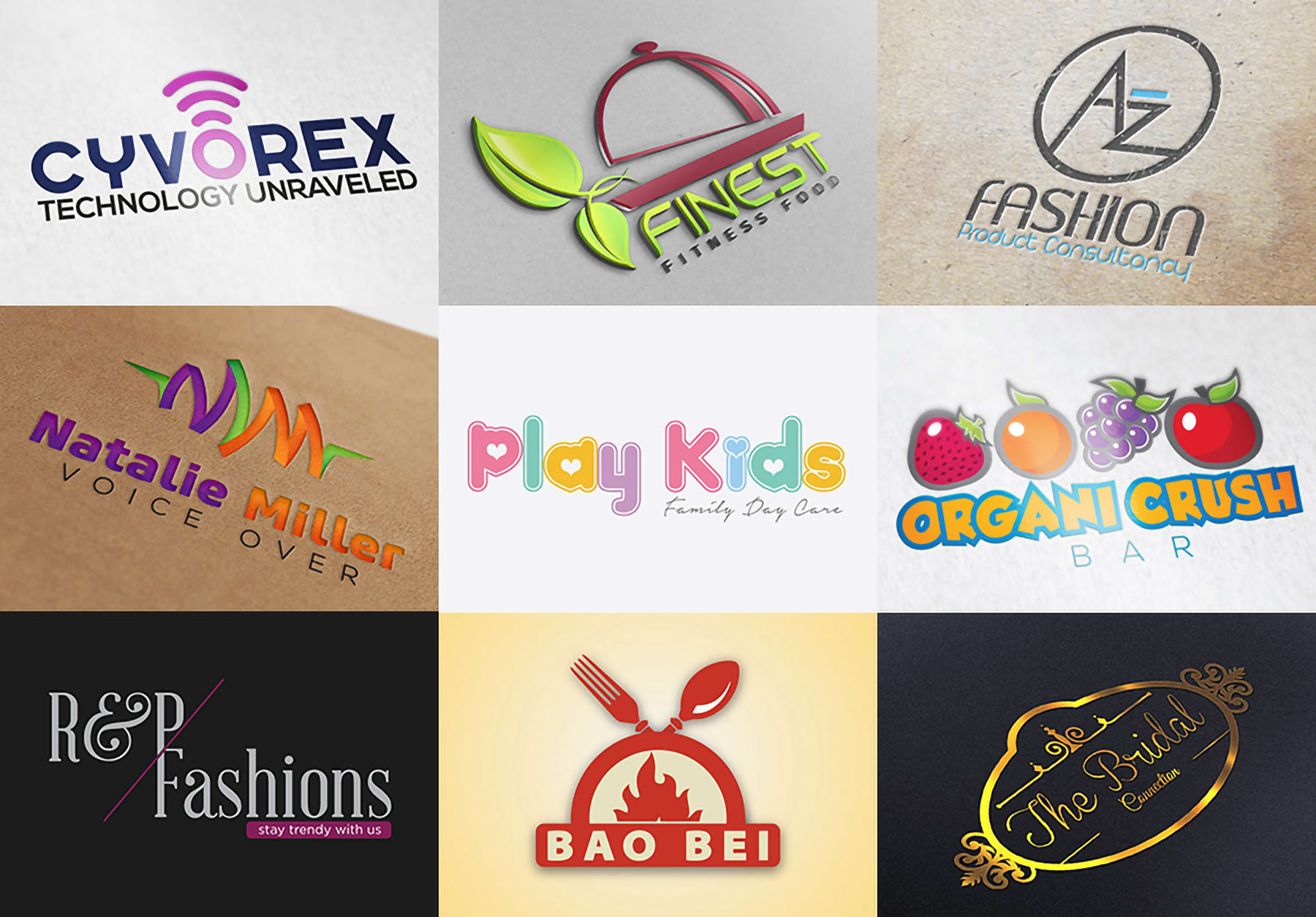 design any logo and logo redesign for your business in 6hours