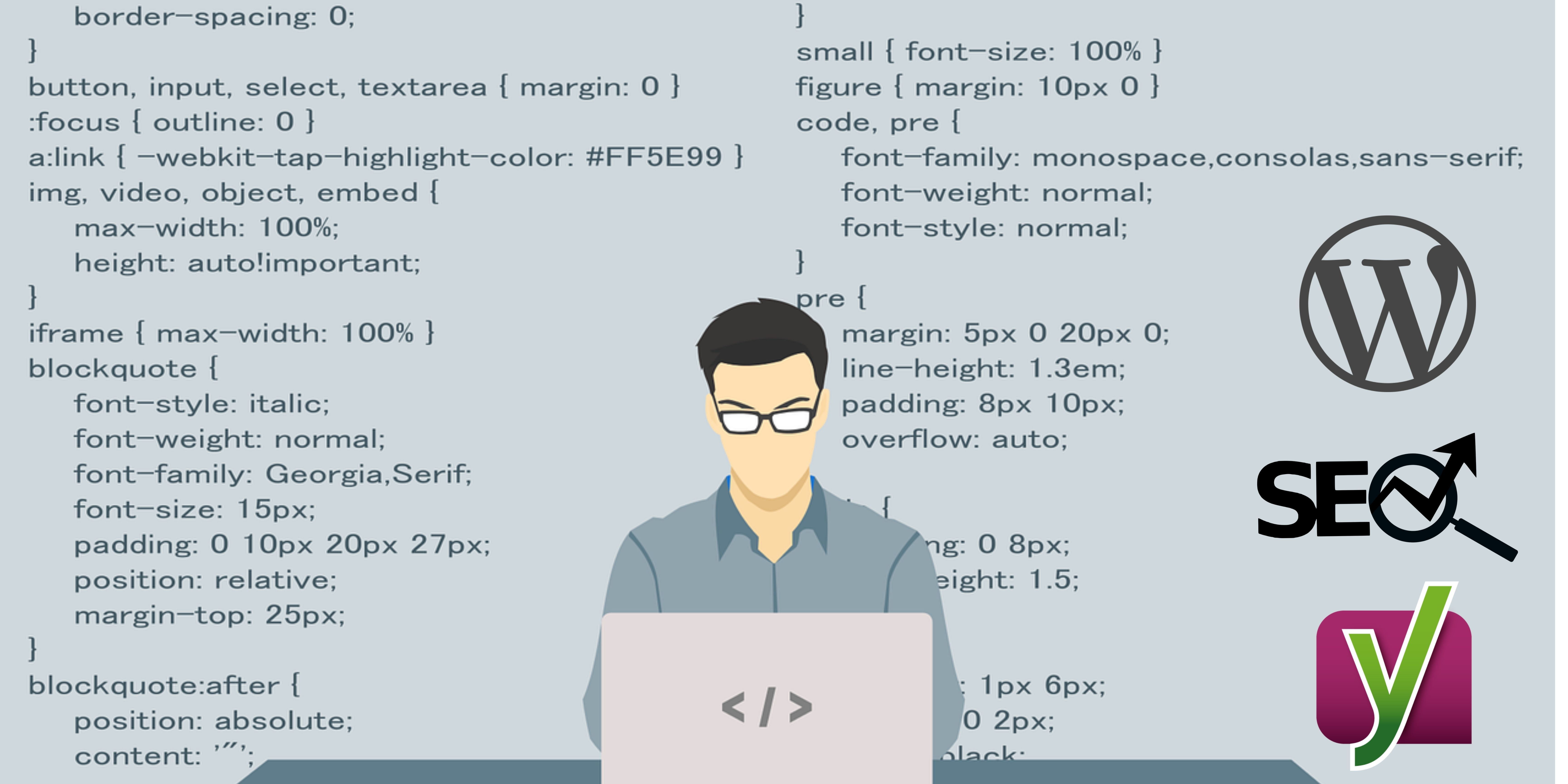 I will create complete responsive wordpress website with SEO