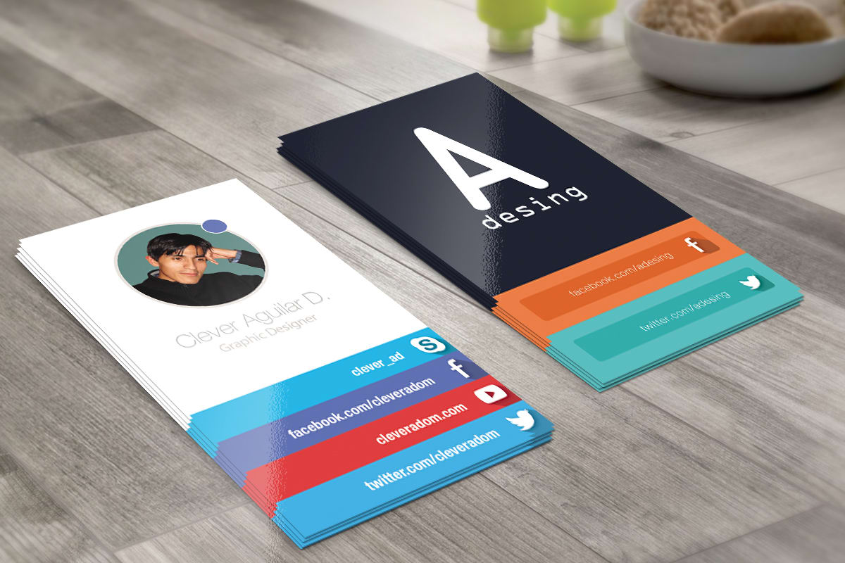 I will do a business card free psd