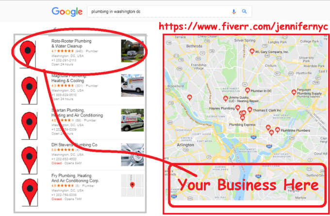 I will create 65 map local seo citations for your local business