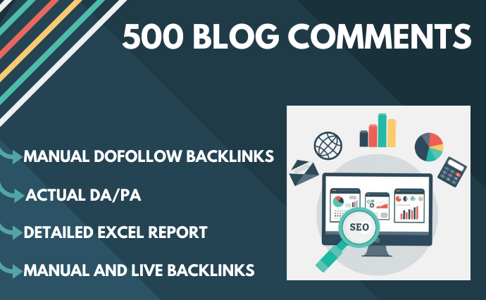 I will create 500 dofollow backlinks quality blog com...