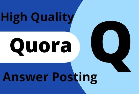 I will give you 20 distinctive Quora answer with back...