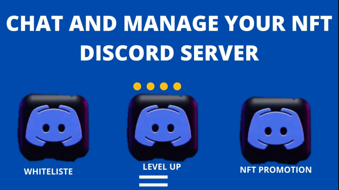 I will actively chat on your discord server and nft discord chat