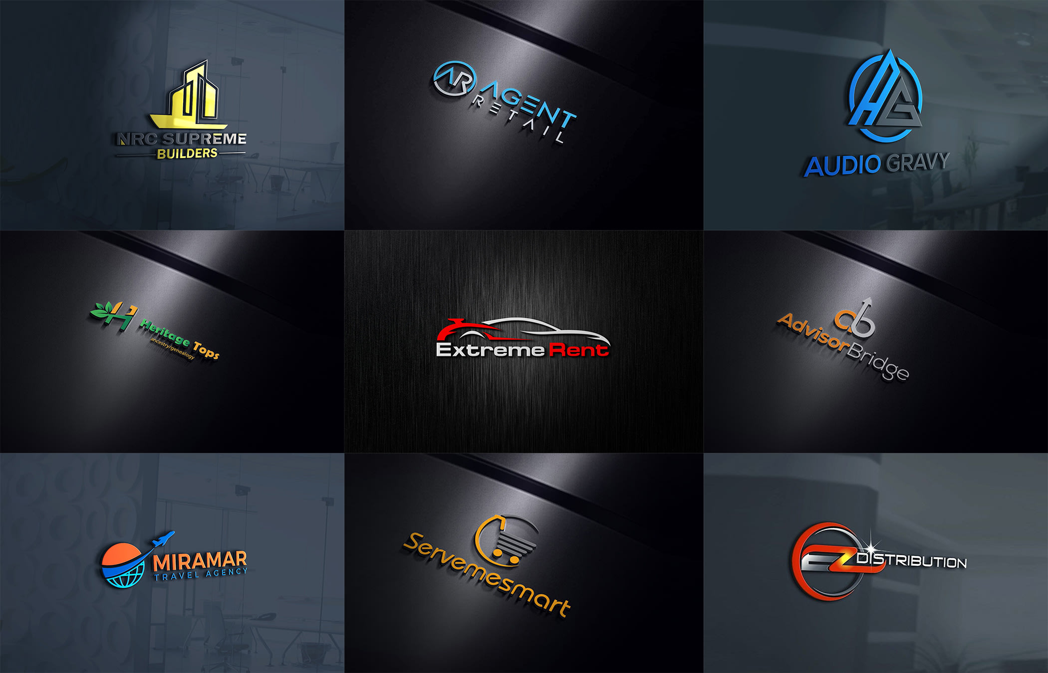 I will do modern logo design for your business, website and product